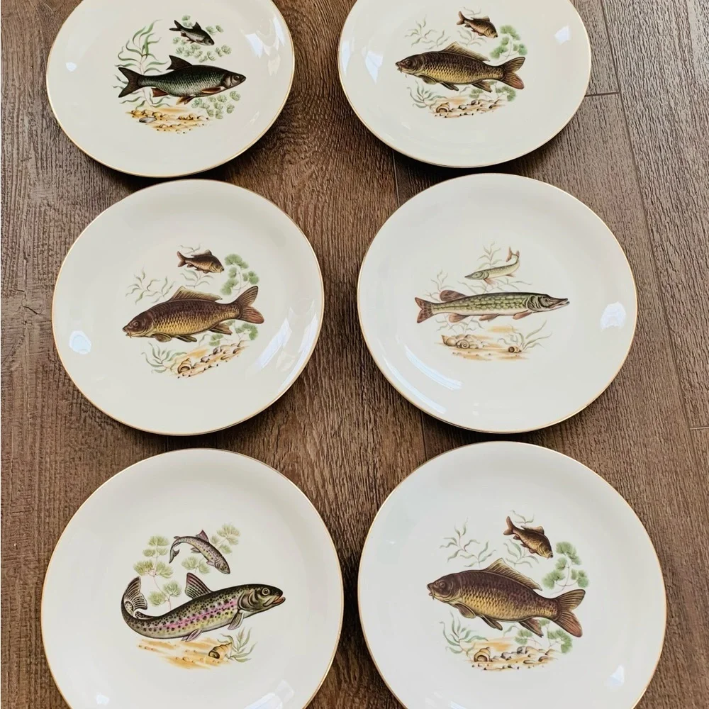 Johann Seltmann Vihenstrab porcelain plates from Germany